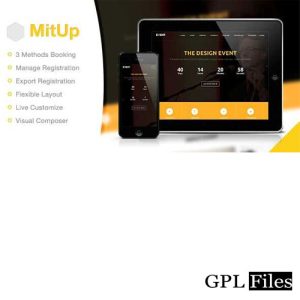 MitUp Theme - Event & Conference WordPress Website 1.3.1