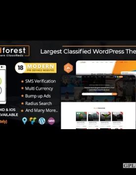 AdForest - Classified Ads WordPress Theme 5.0.3